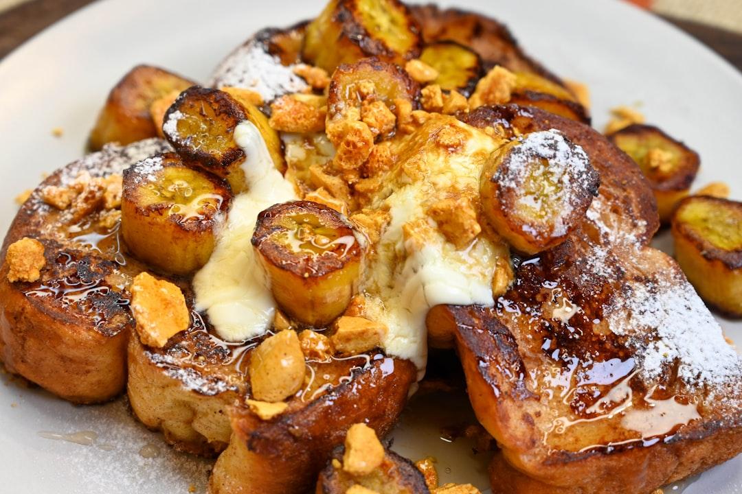 Brioche French Toast with Caramelized Banana