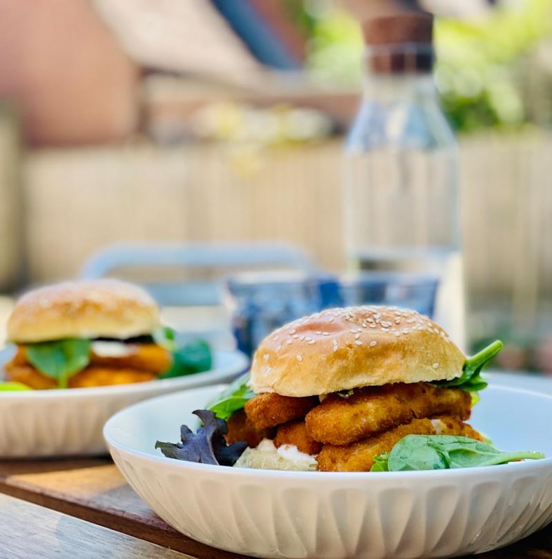 British Fish Finger Sandwich