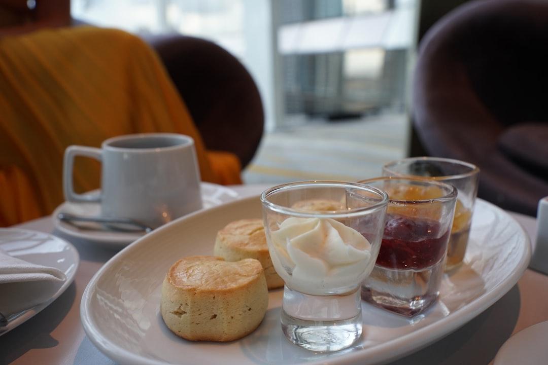 British Scones with Clotted Cream