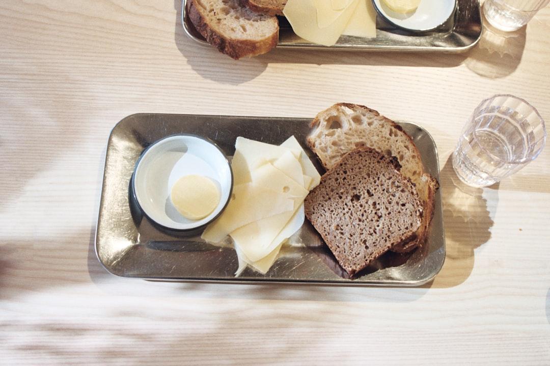 Brunost Toast with Apple & Honey