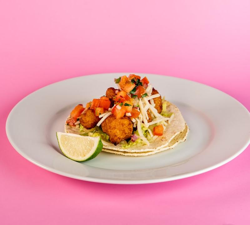 Buffalo Cauliflower Tacos