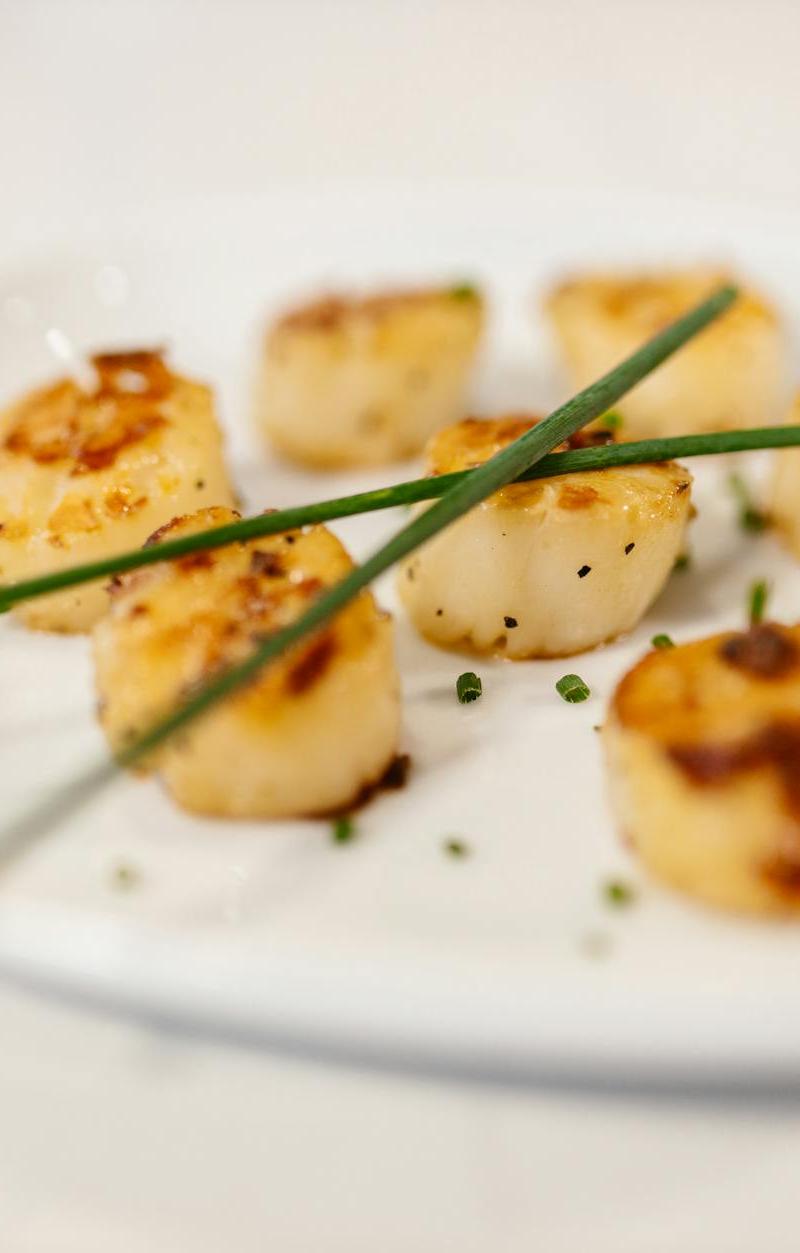 Butter-Seared Scallops