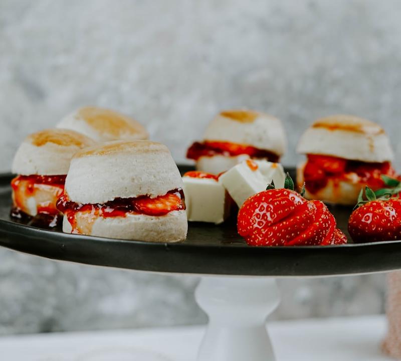 20-Minute Buttermilk Scones with Jam & Cream