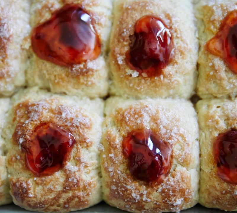 20-Min Buttermilk Scones with Jam & Clotted Cream