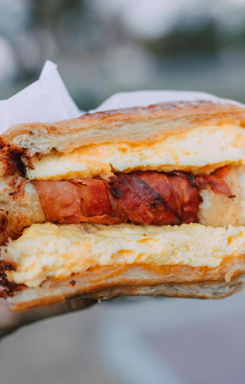 Buttery Sausage, Egg & Cheese Croissant
