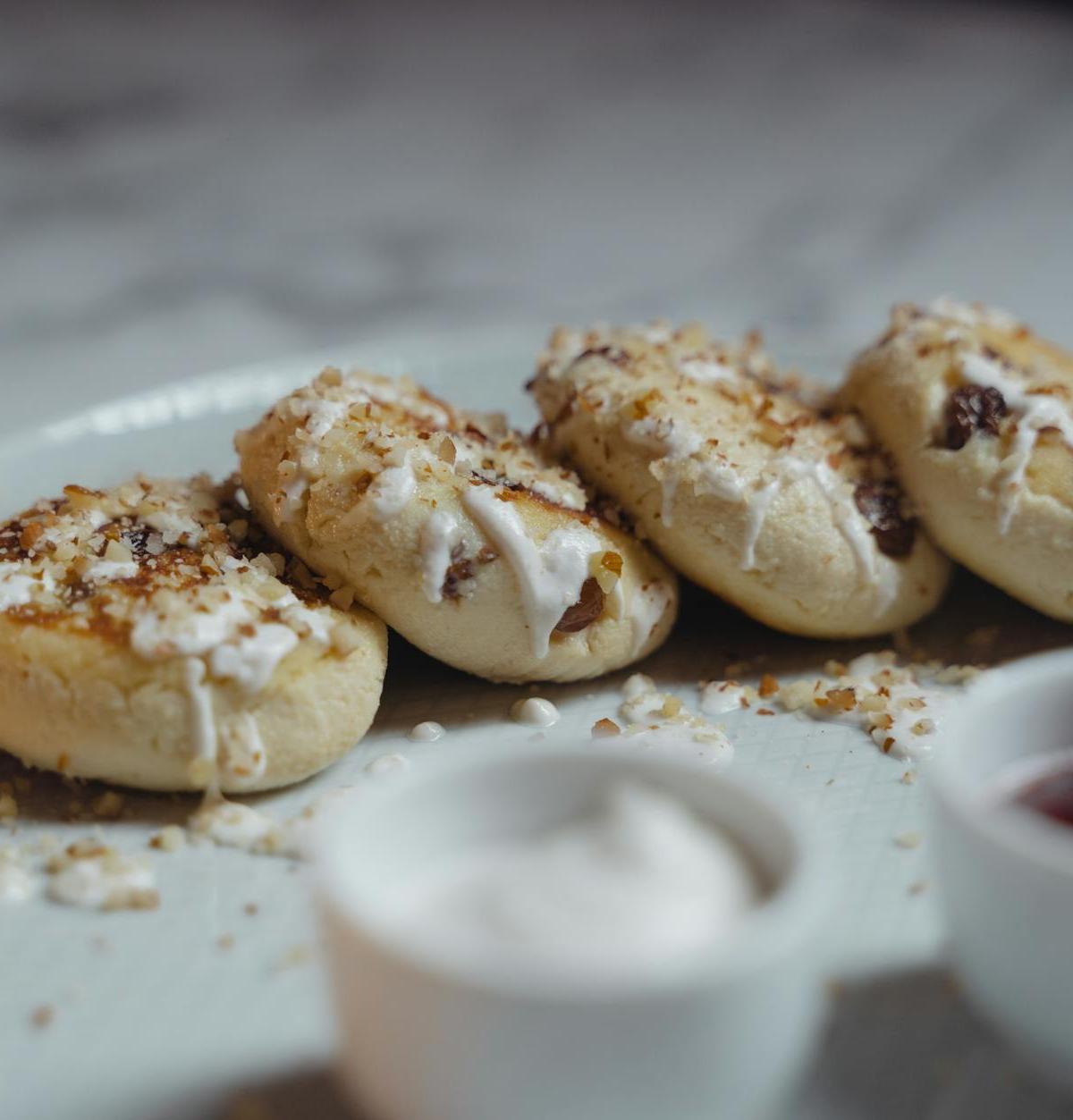 Buttery Scones with Jam & Cream