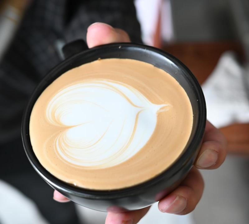 Café Latte with Latte Art