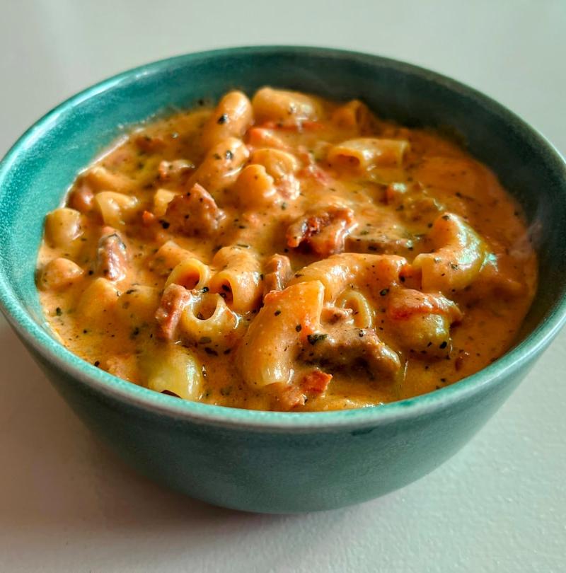 20-Min Cajun Crawfish Mac & Cheese