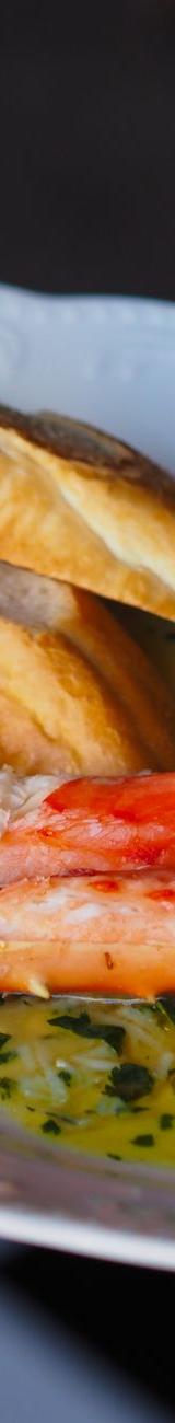 Cajun Garlic Butter Crab Legs & Toast
