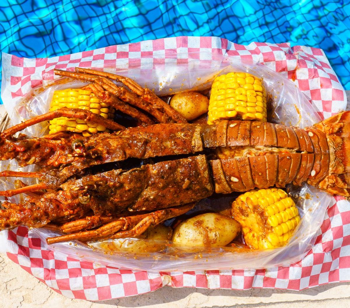 20-Min Cajun Seafood Boil with Corn & Potatoes