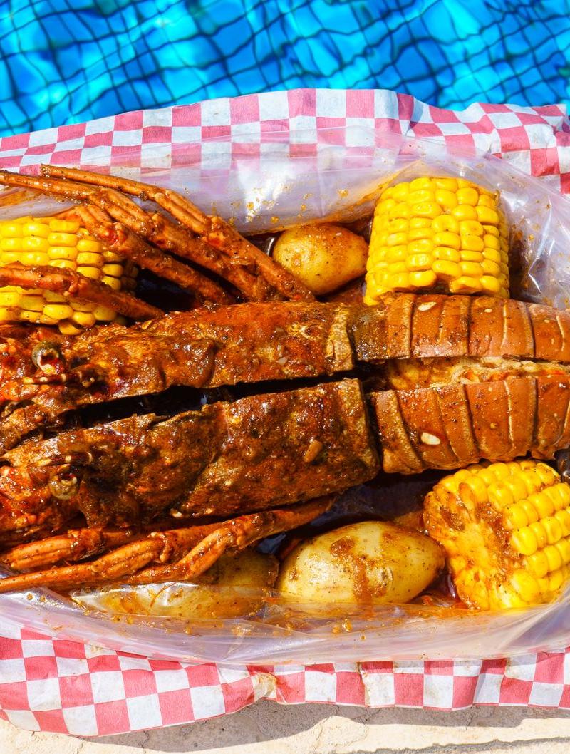 20-Min Cajun Seafood Boil with Corn & Potatoes