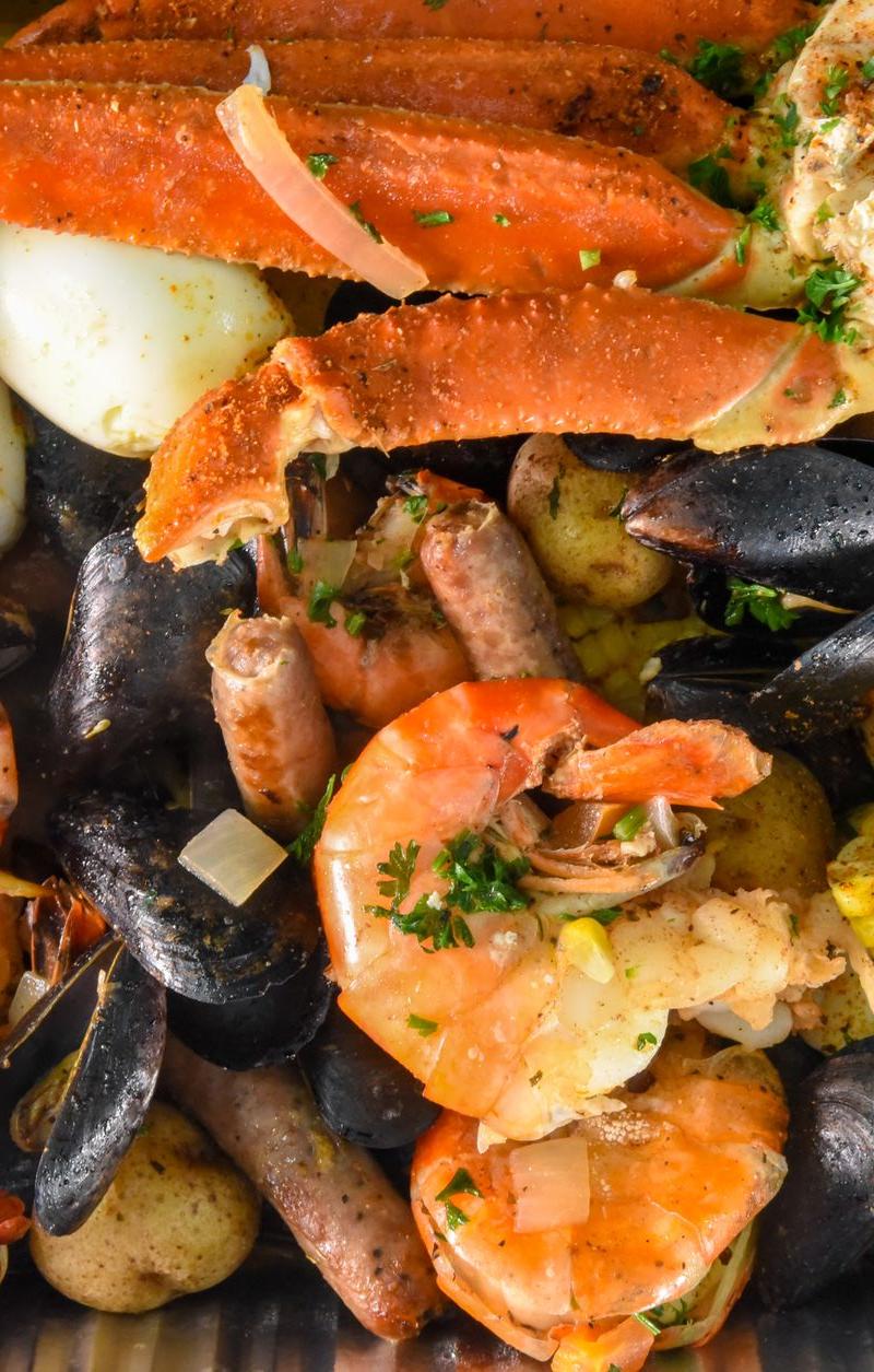 20-Min Cajun Seafood Boil