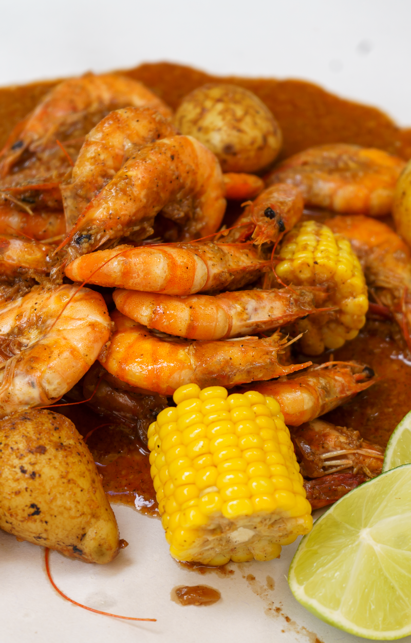 25-Minute Cajun Shrimp & Corn Boil