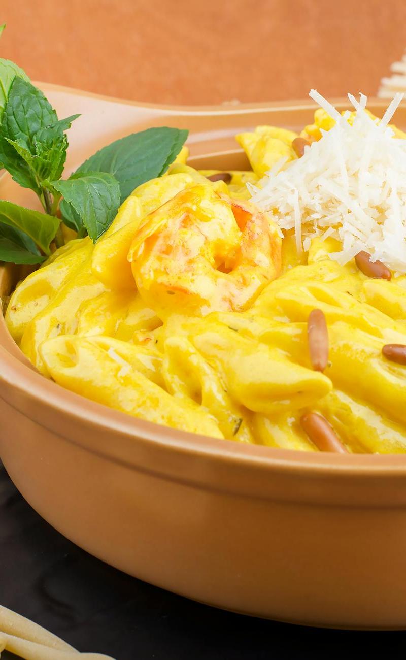 Cajun Shrimp Pasta with Charred Peppers