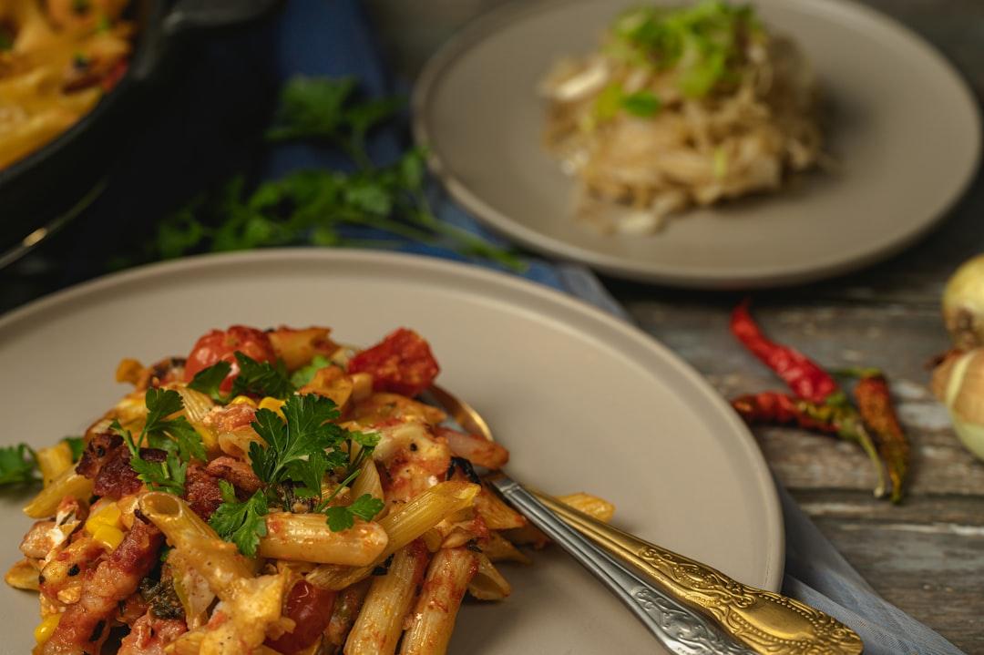 20-Min Cajun Shrimp Pasta & Sauerkraut
