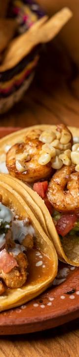 15-Min Cajun Shrimp Tacos with Crema