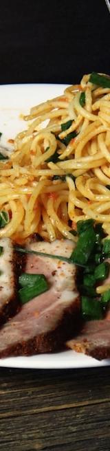 Cajun Smoked Duck & Crispy Egg Pasta