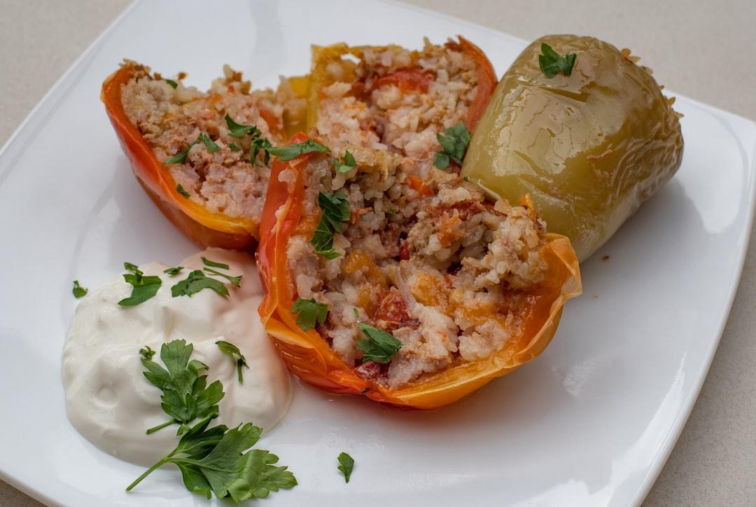 Cajun Stuffed Bell Peppers