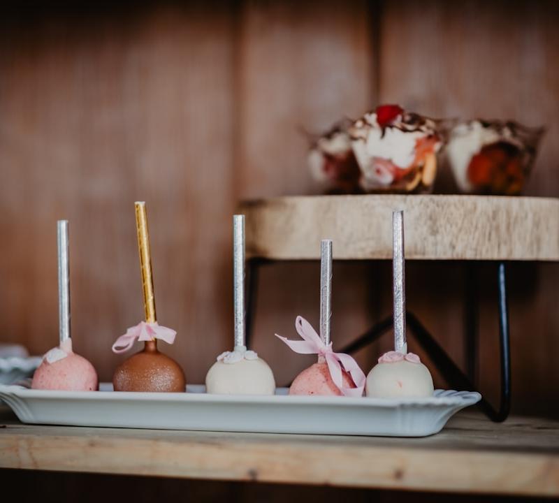 5-Minute Cake Pop Bites & Yogurt Parfait