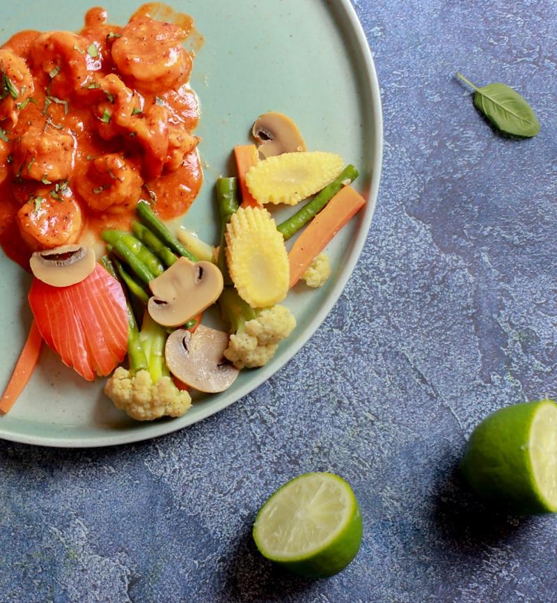 Camarones Enchilados — Spicy Cuban Shrimp & Veggies