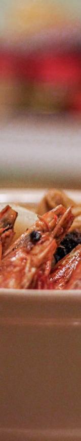 Cantonese Steamed Garlic Prawns