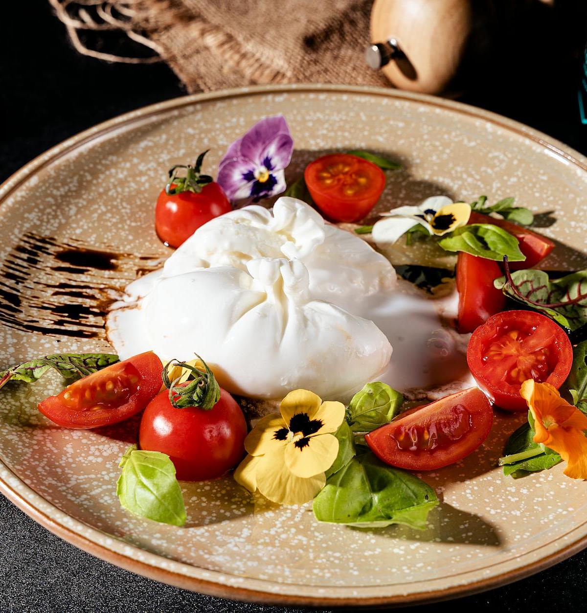 Caprese with Burrata