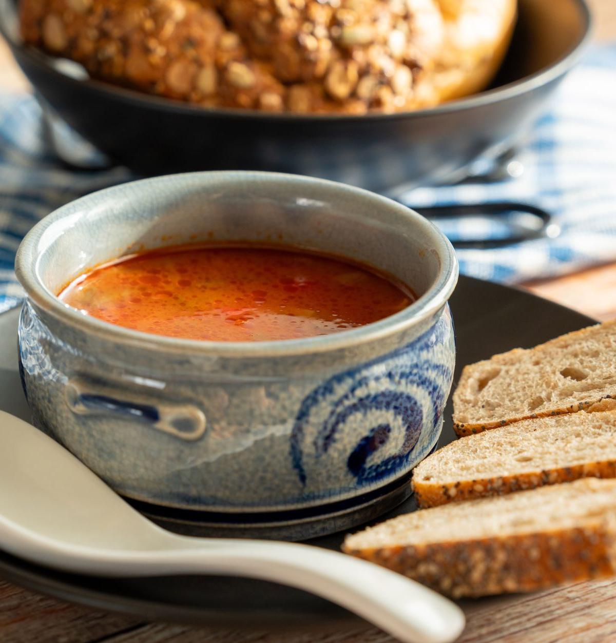 Carabaccia — Tuscan Onion Soup with Bread