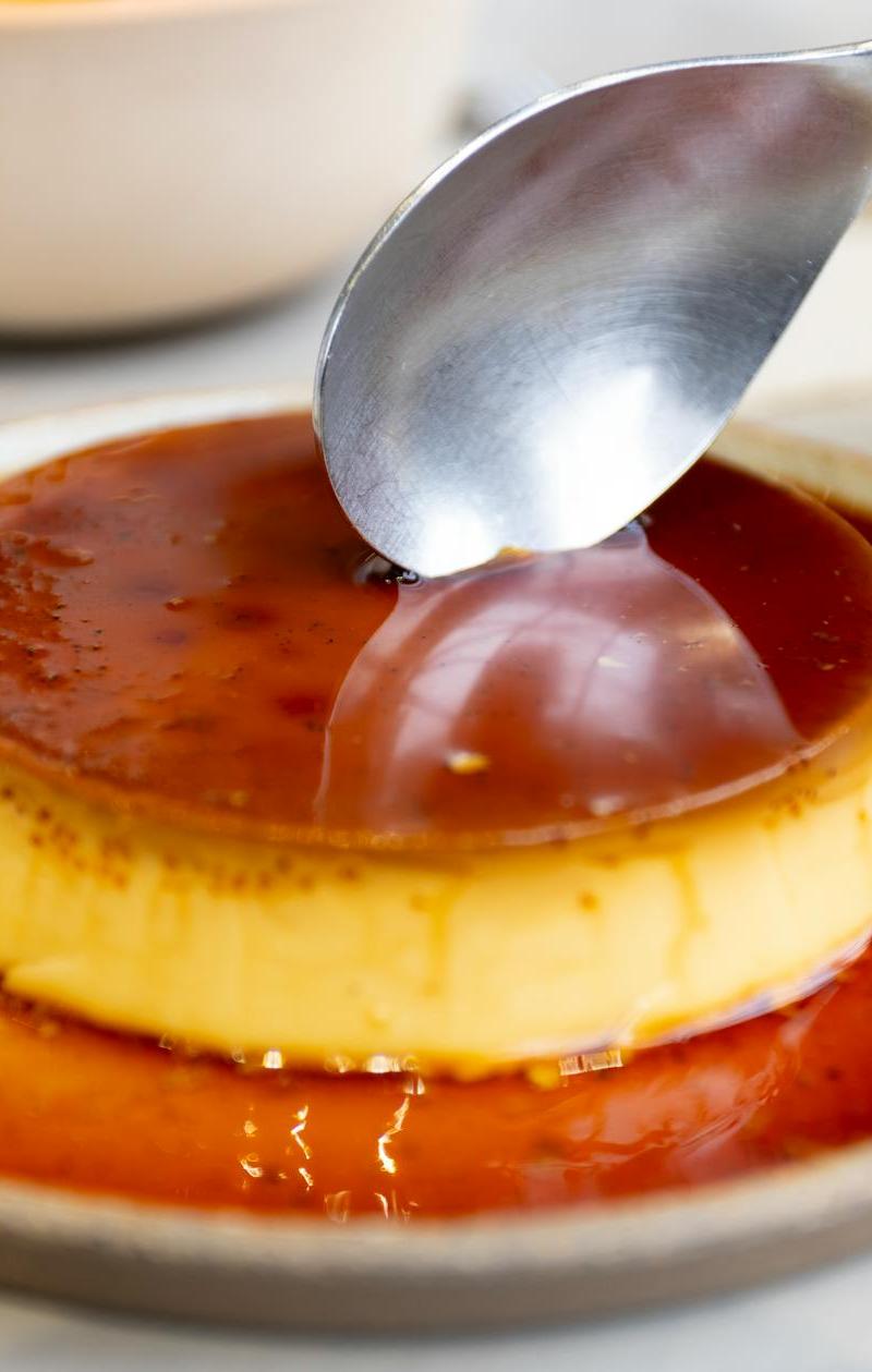 15-Minute Caramel Custard Flan