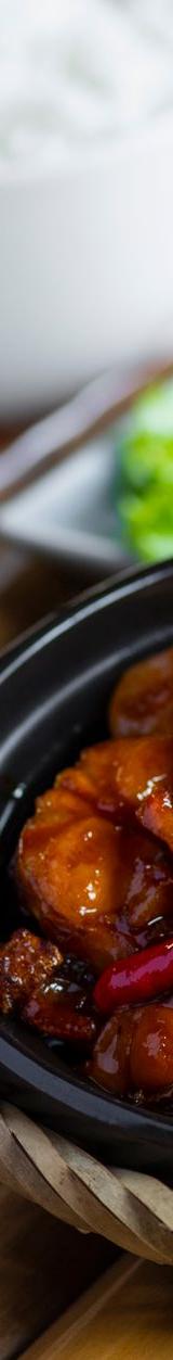 20-Min Caramelized Fish with Rice & Greens
