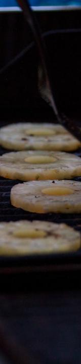 Caramelized Grilled Pineapple with Lime & Chili