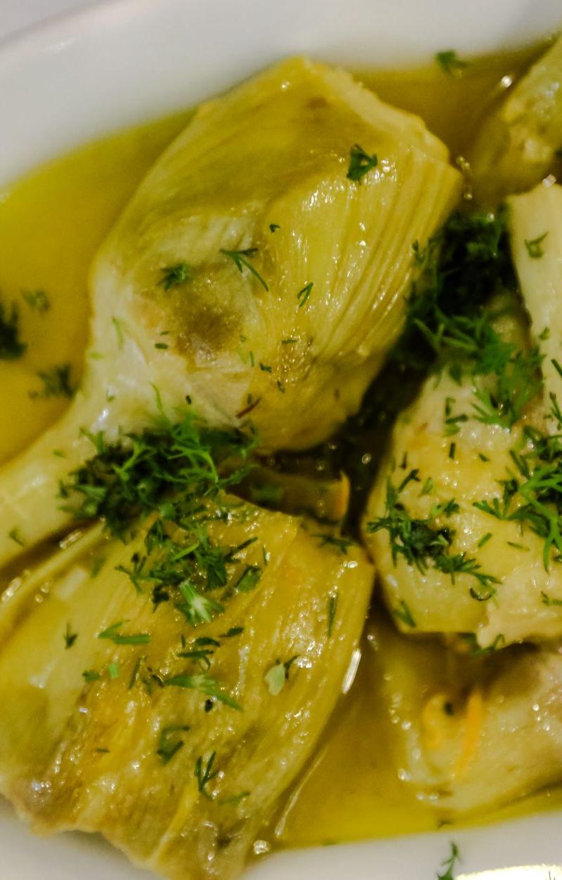 Carciofi alla Romana