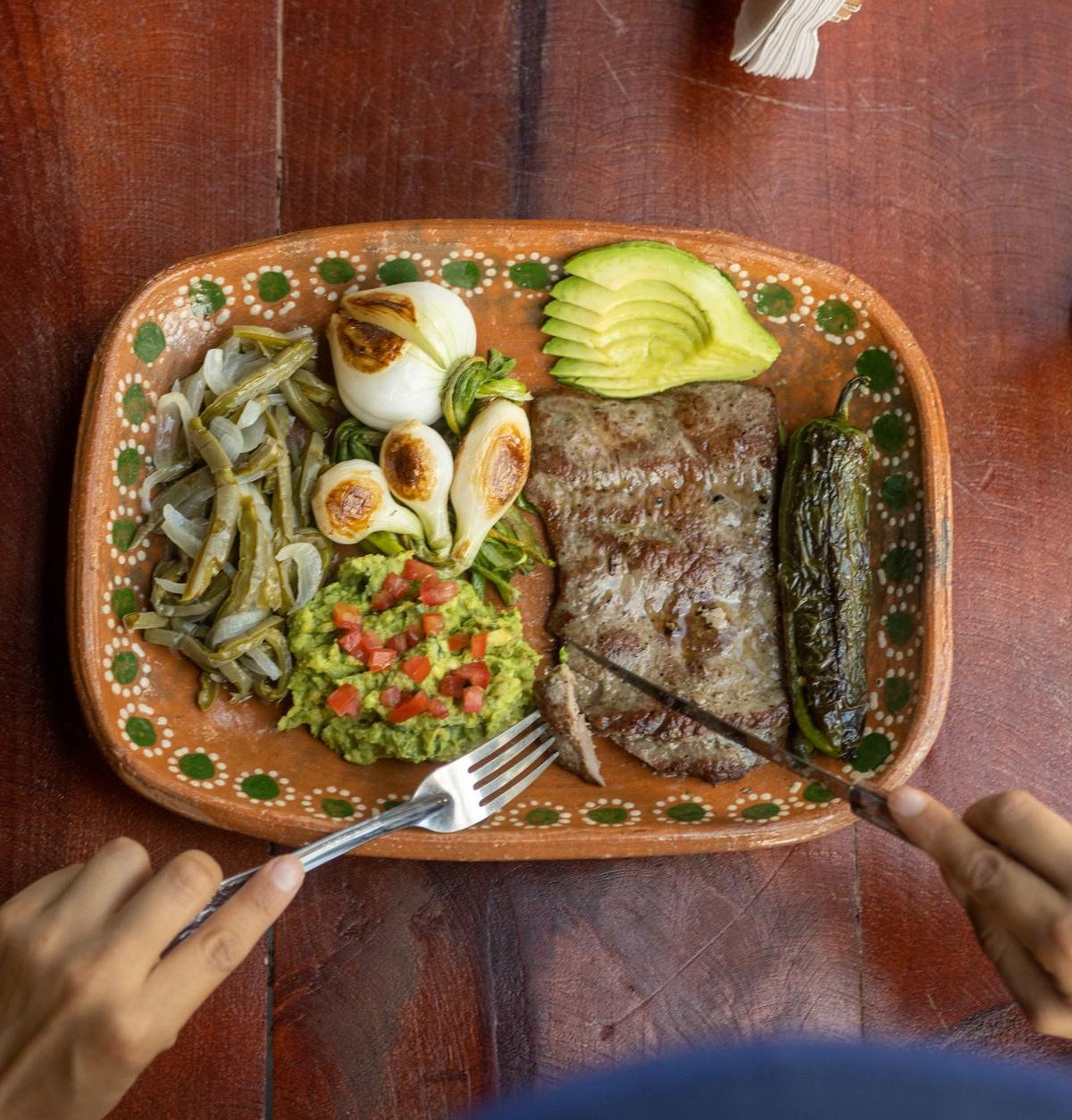 Carne Asada Tampiqueña (Mexican Grilled Steak Platter)