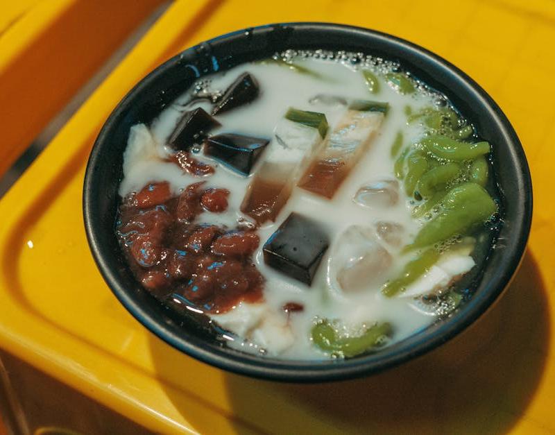15-Min Cendol — Pandan Jelly Shaved Ice