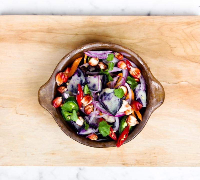 Ceviche Clásico with Cancha & Sweet Potato