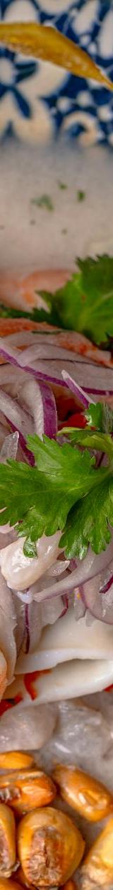 Ceviche Mixto with Crispy Sides