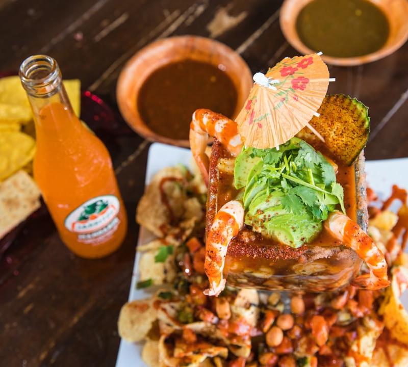 Ceviche Mixto Tostadas
