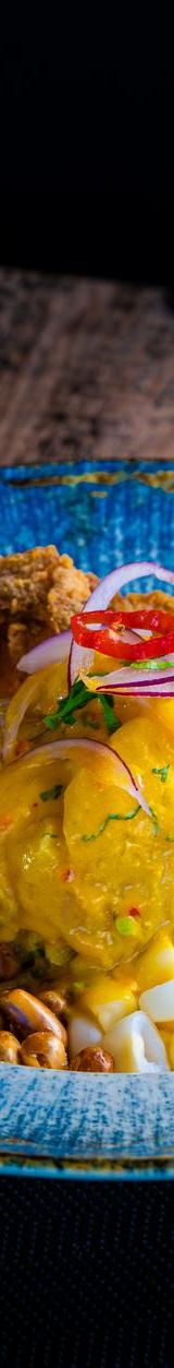 Ceviche Peruano with Crispy Calamari & Sides