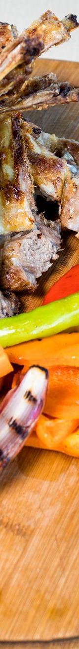 Charmoula Lamb Chops & Grilled Veg
