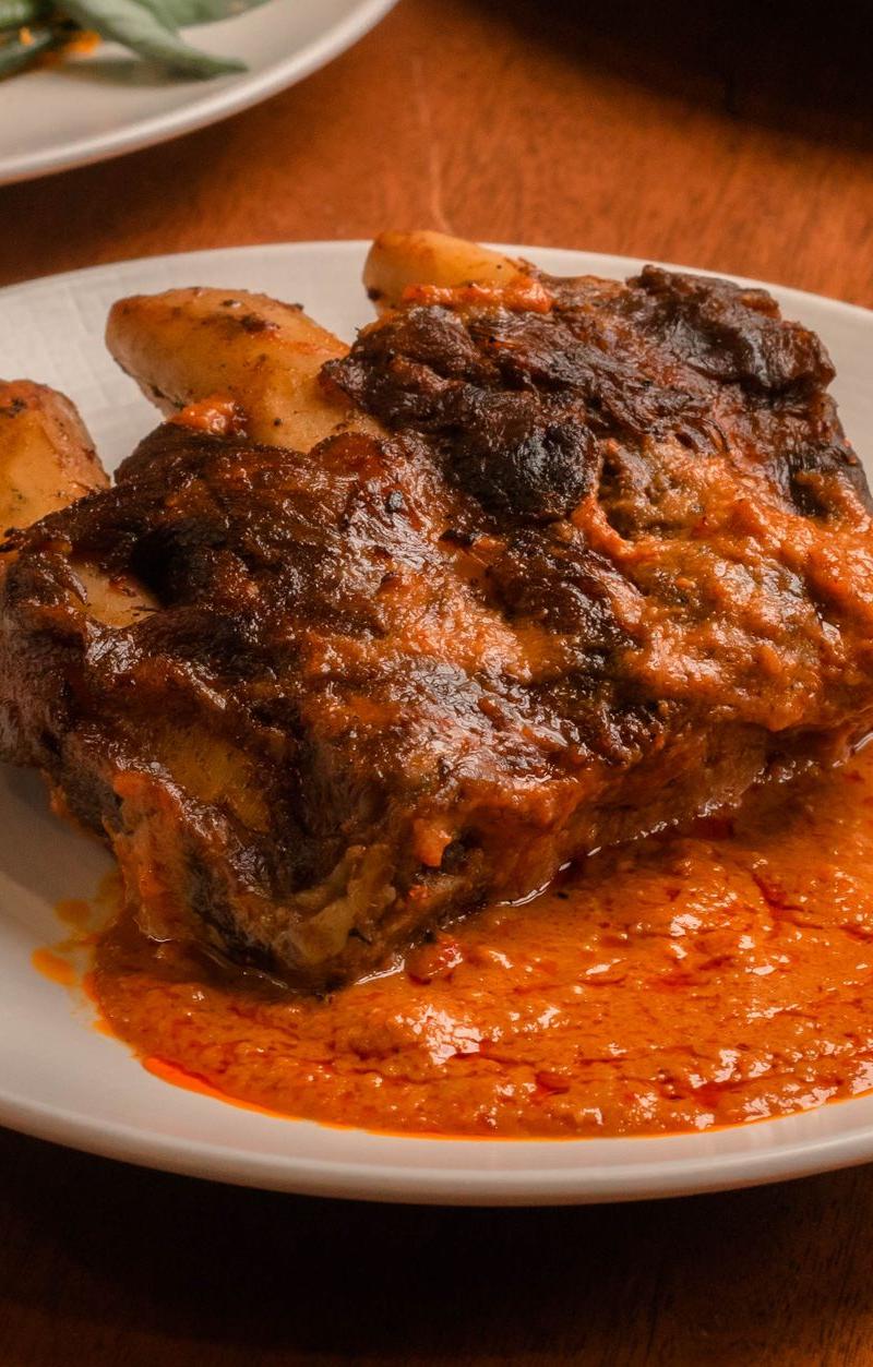 Charred BBQ Pork Ribs with Sweet Glaze