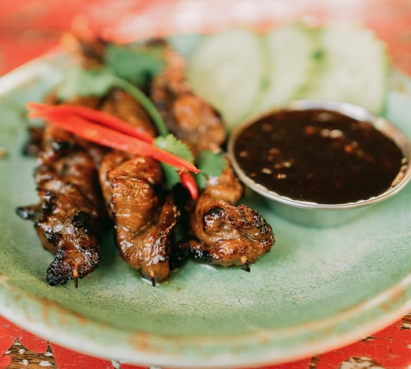 Charred Beef Satay Bowl