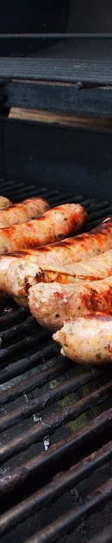Charred Bratwurst & Onions