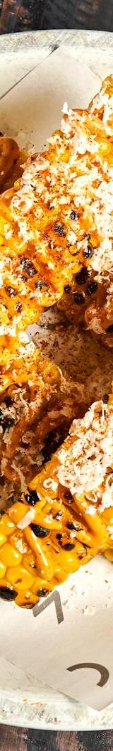 Charred Corn Ribs with Cotija & Lime