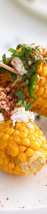 Charred Corn Ribs with Lime & Cotija