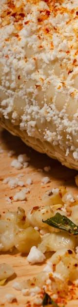 Charred Corn with Cotija Cheese