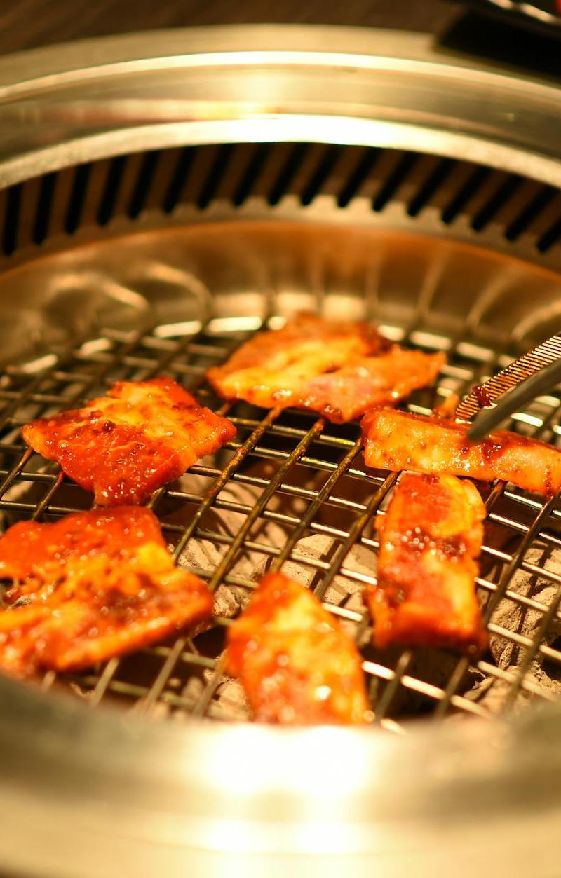 Charred Gochujang Beef Skewers