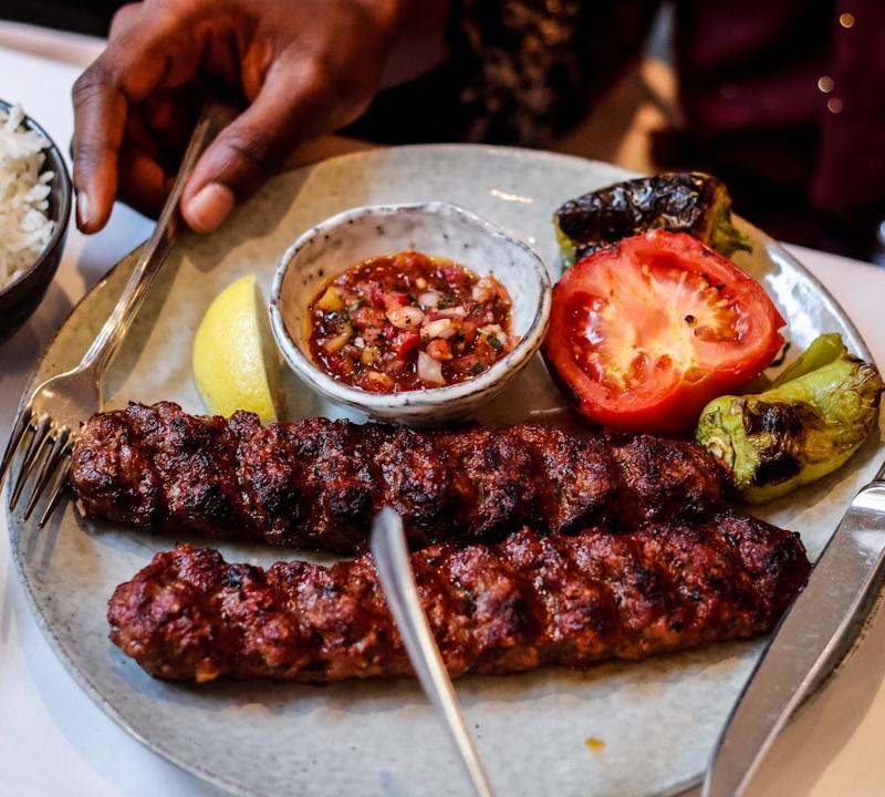 Charred Halabi Lamb Kebab
