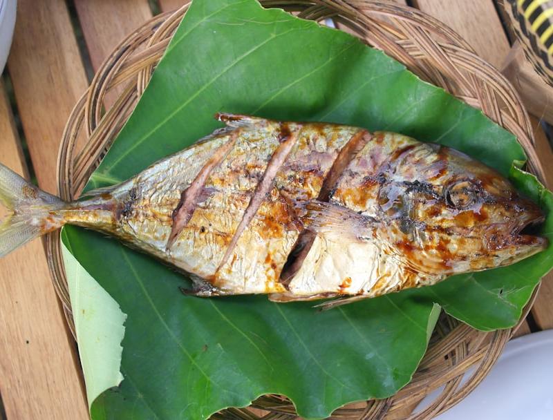 Charred Ikan Bakar with Sambal Matah