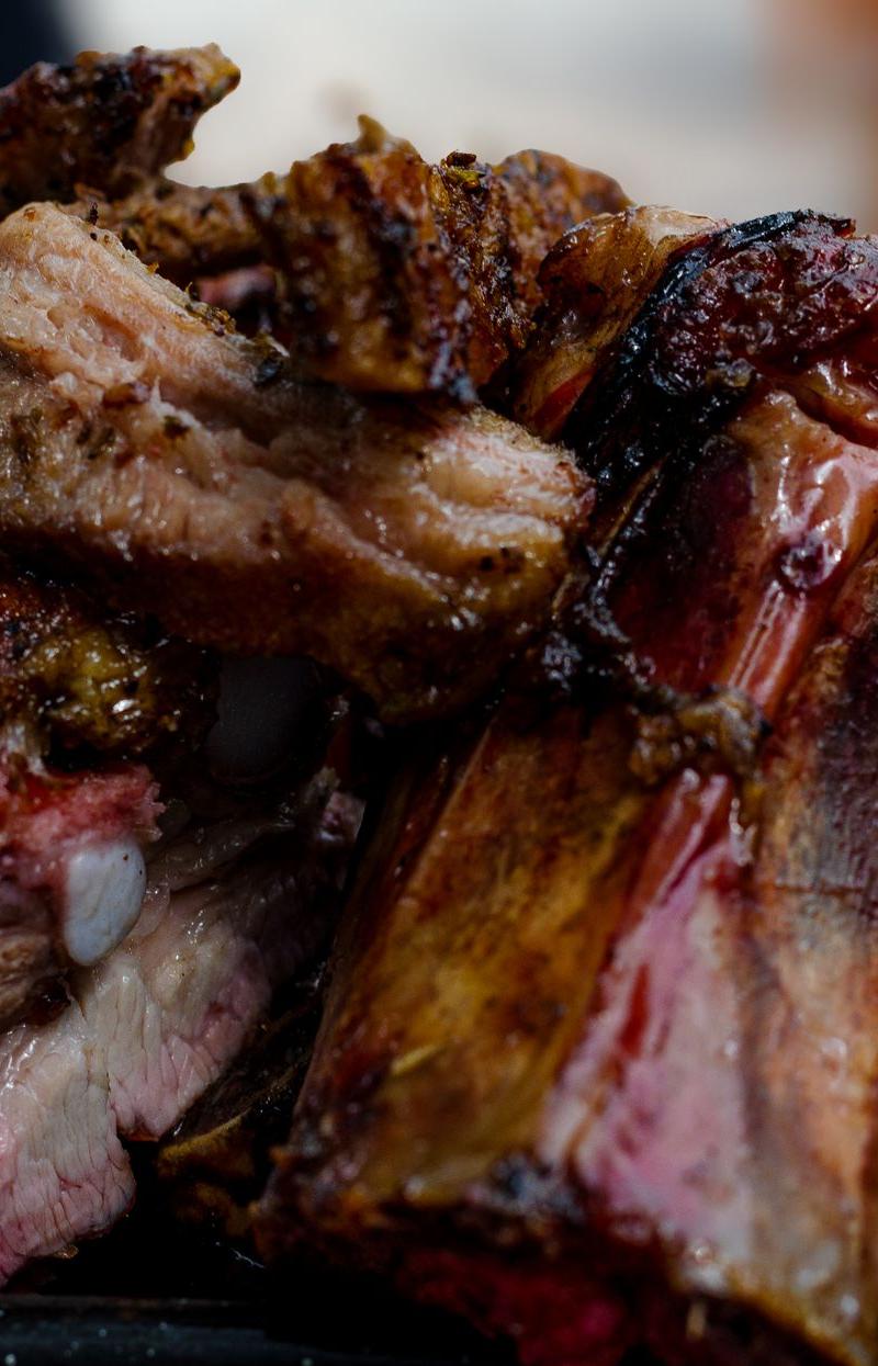 Charred Indonesian BBQ Pork Ribs