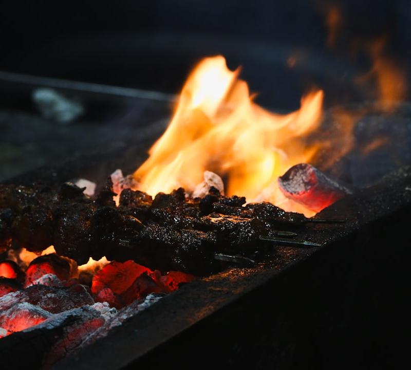 Charred Lamb Kofta with Crispy Edges
