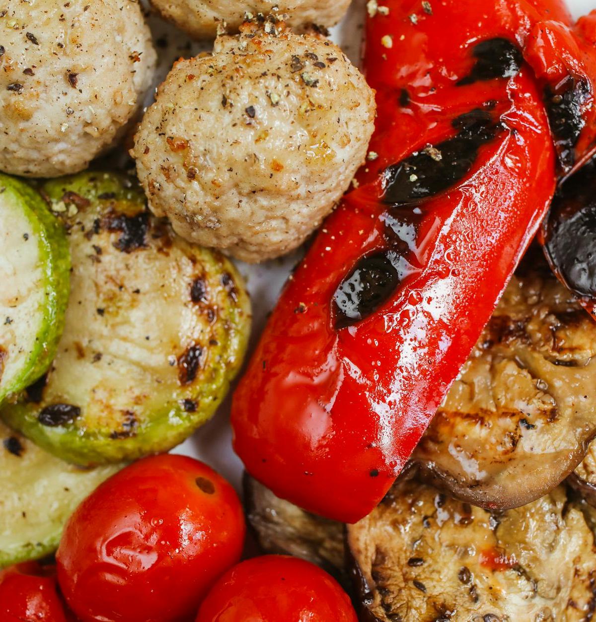 Charred Lamb Köfte with Yogurt